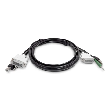 DVI KVM CABLE 3.5MM AUDIO TAA