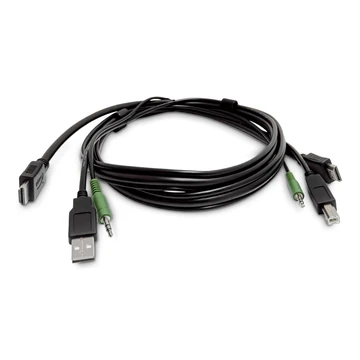 HDMI KVM CABLE 3.5MM AUDIO TAA