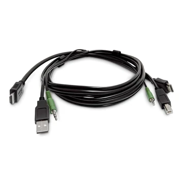 HDMI KVM CABLE 3.5MM AUDIO TAA