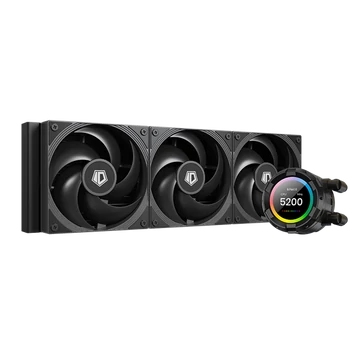 ID-Cooling CPU Water Cooler - SL360 PRO SE (27,2dB; max. 98,54 m3 / h; 3x12cm, A-RGB LED, fekete)