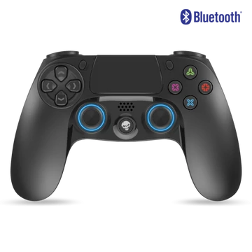 Spirit of Gamer Gamepad Vezeték Nélküli - XGP Bluetooth PS4 (USB, Vibration, PS4 / PS3 kompatibilis, fekete-kék)