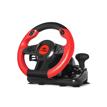 Spirit of Gamer Kormány - RACE WHEEL PRO 1 (kormány + pedálok, PC kompatibilis, fekete / piros)
