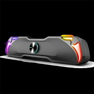 Advance Hangszóró - SOUNDPHONIC RGB 6W RMS BLUETOOTH (2.0, Bluetooth / 3,5mm Jack, RGB, fekete)