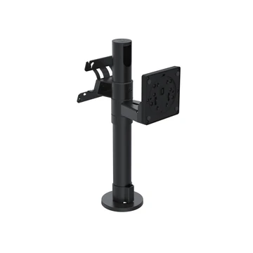 VESA: 400MM POLE W/ 0.80 CABLE BLACK BACK-TO-BACK SCREEN MOUNT
