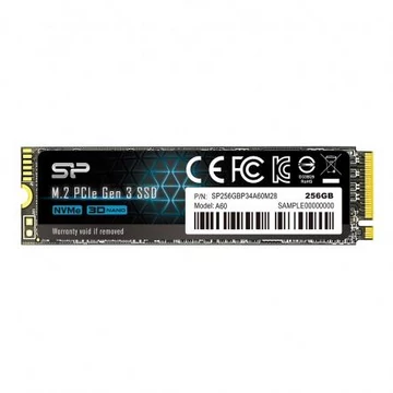 SSD M.2 SILICON POWER 256GB A60 NVMe 1.3 (2200MB/s | 1600MB/s)