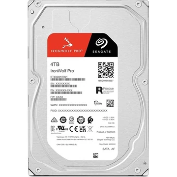 HDD SATA Seagate 4TB 3.5 7200 256M IronWolf Pro NT001