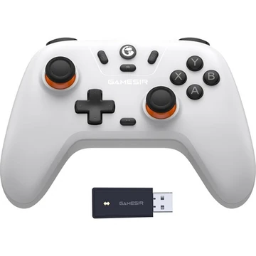 GameSir Nova Lite Multiplatform Bluetooth / USB / vezeték nélküli gamepad játékvezérlő fehér