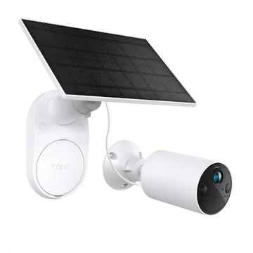 TP-link IP wifi Cső kamera - Tapo C410 KIT (kamera + szolár panel; Akku; 3MP, 3mm, IP65, H264, IR9m, SD, mikr., hangsz)