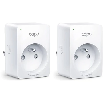 TP-Link Tapo P100 smart home 1db villásdugó CEE 7 / 3 (EU) smart plug fehér (2db)