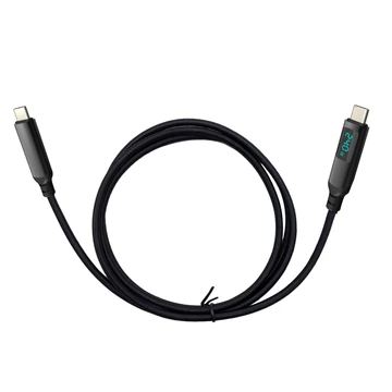 I-TEC TB4/USB4 CLASS PRO CABLE 240W WITH LCD (40 GBPS 150 CM)
