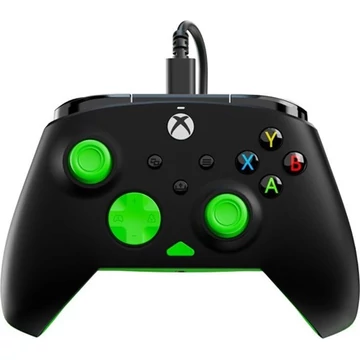 Turtle Beach Rematch Core USB-C gamepad játékvezérlő fekete-zöld