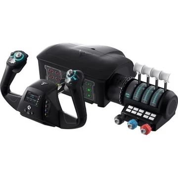 Turtle Beach Flight Simulator / FG VelocityONE USB-A repülésirányító rendszer játékvezérlő fekete
