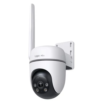 TP-link IP 4G PT dómkamera - Tapo TC40GW (2MP, 3,2mm, kültéri IP66, H264, IR30m, SD, mikr., hangsz.; SIM; PoE / DC)