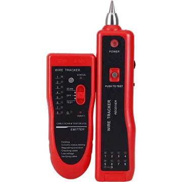 Walisec Kábelteszter - TCT-TM-9 (RJ11 / RJ45 kábelekhez)