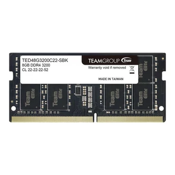 RAM NB DDR4 8GB (1x8) 3200MHz Team Group Elite