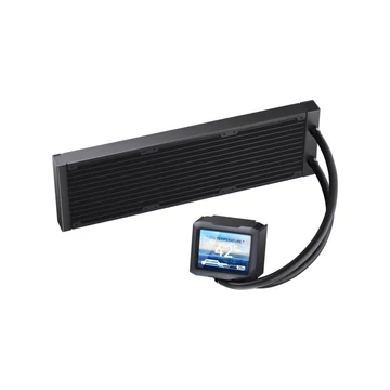 Jonsbo TF3-360SCBN AiO vízhűtés, IPS képernyő, ventilátor nélkül – 360 mm, fekete