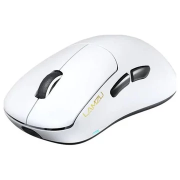 LAMZU Thorn Black optikai USB / vezeték nélküli gaming egér fehér