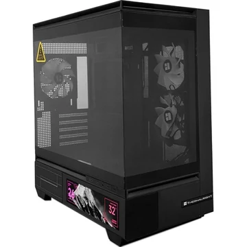 Thermalright TL-M10 Vision táp nélküli MT Mini Tower számítógépház fekete