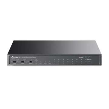 TP-Link Switch  PoE - TL-SL1311P (11port; 8x 100Mbps af / at PoE+ port; 2x 1Gbps port; 1x 1Gbps SFP; 65W)