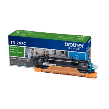 BROTHER Toner TN-247C, Highcap- 2.300 oldal (ISO / IEC 19798), Kék