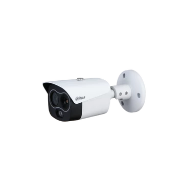 Dahua IP Bullet dual hőkamera - TPC-BF1241-B3F4-DW (256x192, 3,5mm / 4MP, 4mm, ICR, IR30m, IP67, WDR, audio, I / O, PoE)
