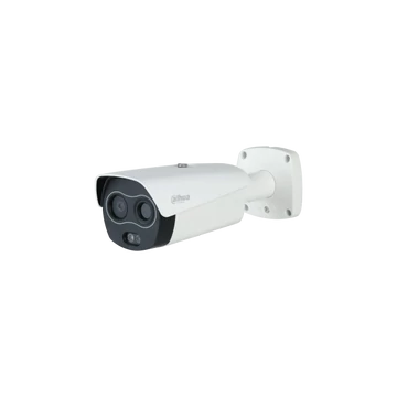 Dahua IP Bullet dual hőkamera - TPC-BF2241-TB7F8 (256x192, 7mm / 4MP, 8mm, ICR, IR35m, IP67, WDR, audio, I / O, PoE)