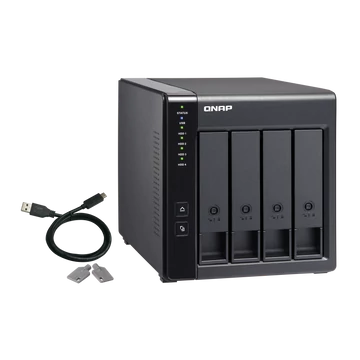 QNAP NAS 4 fiókos RAID bővítőegység TR-004 1xUSB3.2 (Type-C)