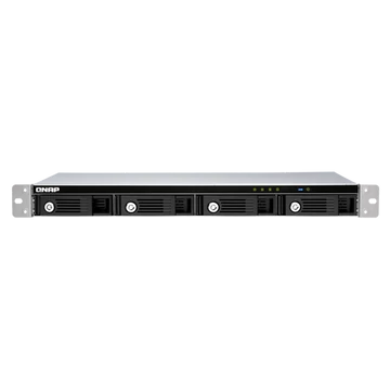 QNAP NAS 4 fiókos RAID bővítőegység, NAS-hoz és PC-hez, 1xUSB3.2 (Type-C), Rackes - TR-004U