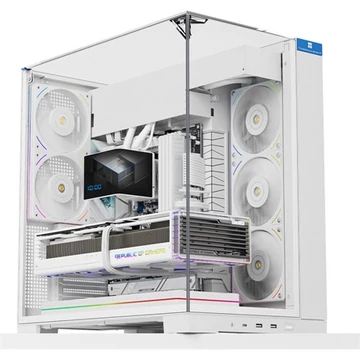 Thermalright A70 White táp nélküli ablakos Mid Tower számítógépház fehér