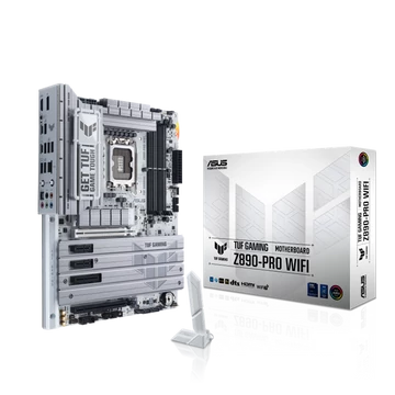Asus Alaplap - Intel TUF GAMING Z890-PRO WIFI LGA1851 (Z890, ATX, 4xDDR5 9066 + MHz, 4xSATA3, 4xM.2, HDMI + DP + 2xTB)