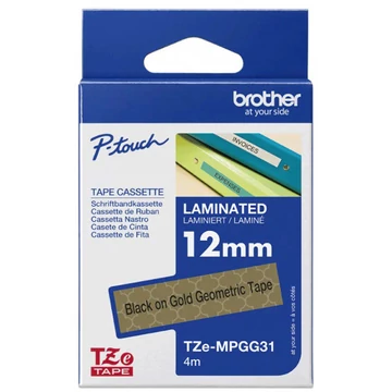 Brother TZe-MPGG31 12mm széles 4 m hosszú szalagkazetta Brother