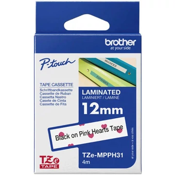 Brother TZe-MPPH31 12 mm széles 4 m hosszú szalagkazetta Brother