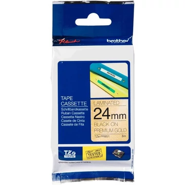 Brother TZe-PR851 24 mm széles 8 m hosszú szalagkazetta Brother