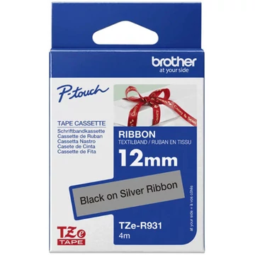 Brother TZe-R931 12 mm 4 m hosszú szövetszalag Brother