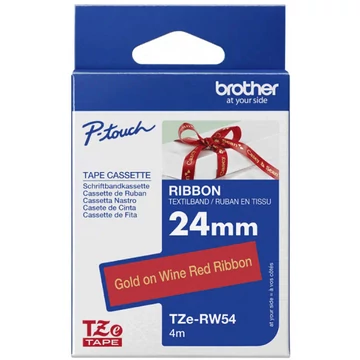 Brother TZe-RW54 24 mm 4 m hosszú szövetszalag Brother