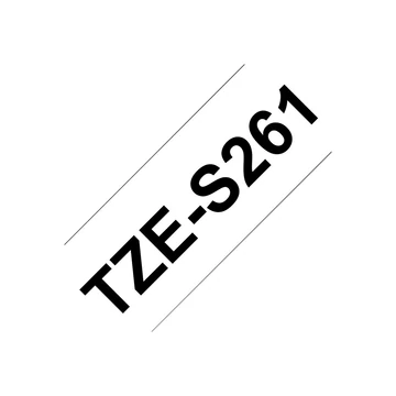 BROTHER P-Touch TZE-S261 black on white 36mm extra gluey