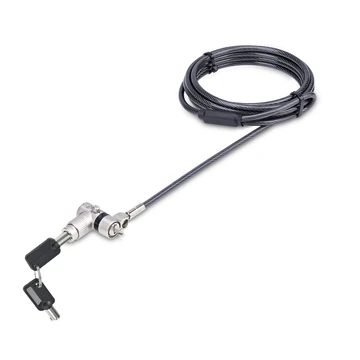 3-IN-1 UNIVERSAL LAPTOP LOCK 6.6FT MASTER KEYED SECURITY CABL