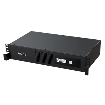 NJOY Szünetmentes Code 800, 800VA, 480W, Line-Interactive, rack (2U), LCD display