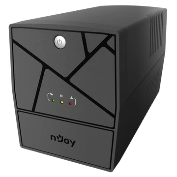 NJOY Szünetmentes 2000VA - Keen 2000 USB (4 Schuko, line-interaktív, fekete)