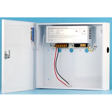 Walisec szünetmentesíthető tápegység - UPS120-12B (12-14V / 10A, IP20, 120W, Támogatott akkumulátor: 12V / 12Ah)