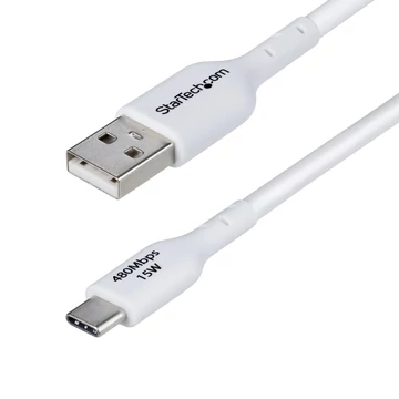 3M USB-A TO USB-C CABLE WHITE CHARGER CORD USB 2.0 DATA TRANSF
