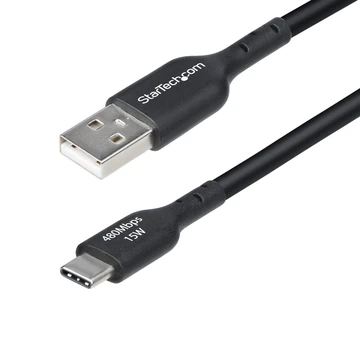 4M USB-A TO USB-C CABLE BLACK CORD USB 2.0 DATA TRANSFER
