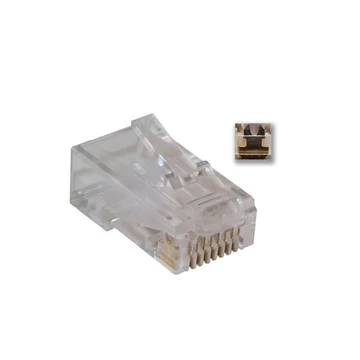 RJ45 Cat5e csatlakozó UTP kábelre, 100db / csomag