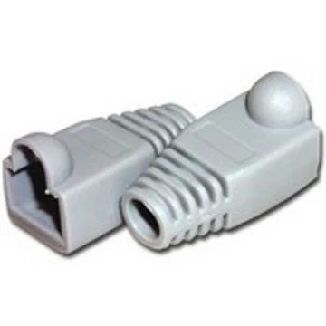 PRC Törésgátló Cat.5E UTP/FTP dugóhoz szürke 100db  (UTT0000)