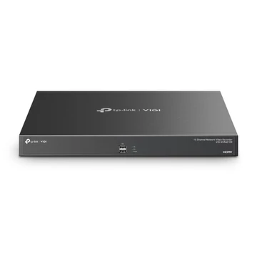 TP-link NVR rögzítő - NVR4016H (16 csatorna, H265 + , 320 Mbps, 8MP, HDMI, VGA, 2xUSB, 4xSata, audio)