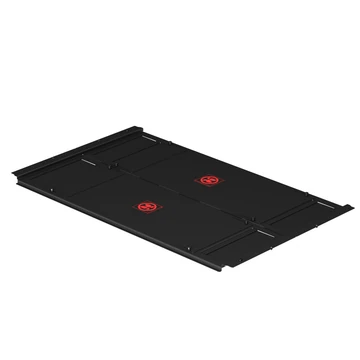 RACK BOTTOM PANEL 600X1100 POWDER COATED STRUCTURE RAL7021