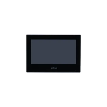 Dahua IP video kaputelefon - VTH2621G-WP (beltéri egység, WiFi, 7" touch screen, 1024x600, PoE, SD, I / O, H.265, fekete)