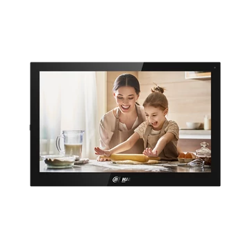 Dahua IP video kaputelefon - VTH5341G-W (beltéri egység, 10" touch screen, SD, I / O, PoE, wifi, fekete)