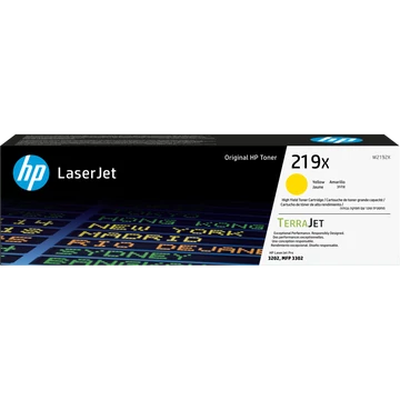 HP W2192X Toner Yellow 2.500 oldal kapacitás No.219X HP