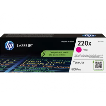 HP W2203X Toner Magenta 5.500 oldal kapacitás No.220X HP
